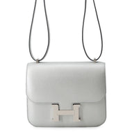 HERMES Constance 3 Miroir Argent Chevre Shamqila Size Mini