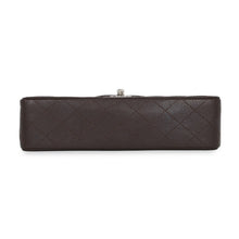 将图像加载到图库查看器中，CHANEL Matelasse W-Flap W-Chain Shoulder Bag BrownA01112 Caviar Leather Size 25
