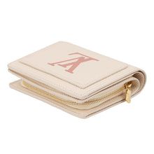 Load image into Gallery viewer, LOUIS VUITTON Portefeuille Clare Cream/Rose TrianonM81927 Monogram Empreinte Leather
