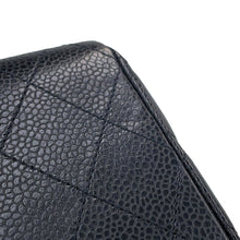 将图像加载到图库查看器中，CHANEL Matelasse W Flap ChainShoulder Bag BlackA01112-Y01864-C3906 Caviar Leather Size 25
