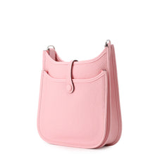 将图像加载到图库查看器中，HERMES Evelyne3 Rose Sakura Taurillon Clemence Size 23
