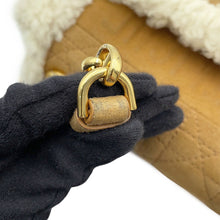 Load image into Gallery viewer, Dior Karo Shoulder Bag Beige/WhiteM9241UMMN Mouton Shearling

