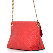 Load image into Gallery viewer, LOEWE Avenue Shoulder Bag Red Leather
