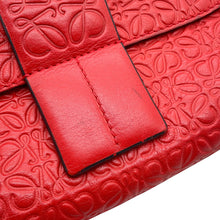 Load image into Gallery viewer, LOEWE Avenue Shoulder Bag Red Leather
