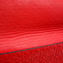 Load image into Gallery viewer, LOEWE Avenue Shoulder Bag Red Leather
