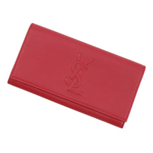 Load image into Gallery viewer, SAINT LAURENT PARIS Long wallet Red568999CP20O6416 Leather
