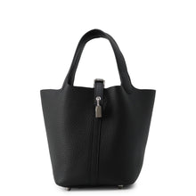 Load image into Gallery viewer, HERMES Picotin Lock Black Taurillon Clemence Size PM

