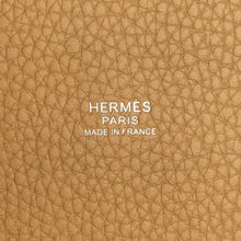 将图像加载到图库查看器中，HERMES Picotin Lock Biscuit Taurillon Clemence Size PM
