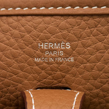 将图像加载到图库查看器中，HERMES Evelyne3 Gold Taurillon Clemence Size 23
