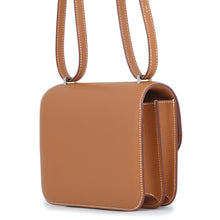 将图像加载到图库查看器中，HERMES Constance3 Miroir Gold Epsom Size Mini
