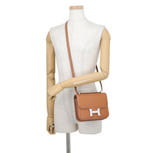 将图像加载到图库查看器中，HERMES Constance3 Miroir Gold Epsom Size Mini

