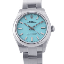 将图像加载到图库查看器中，ROLEX Oyster Perpetual 31 W31mm Stainless Steel Turquise Blue Dial277200
