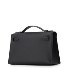 Load image into Gallery viewer, HERMES PochetteKelly Black Swift Leather

