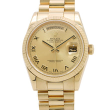 Load image into Gallery viewer, ROLEX Day-Date W36mm 18KYG Champagne Dial118238

