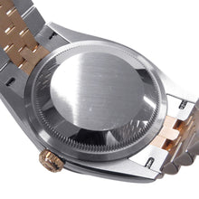 将图像加载到图库查看器中，ROLEX Datejust W36mm Stainless Steel K18PG Slate Dial126231
