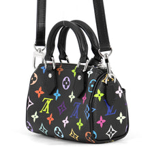 将图像加载到图库查看器中，LOUIS VUITTON LV X TM Nano Speedy Noir/MulticolorM13406 Monogram・Multicolor Size Nano
