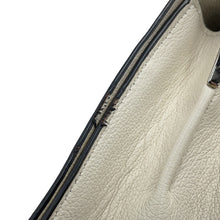Load image into Gallery viewer, PRADA Shoulder Bag White1BD296 Gray Scarf
