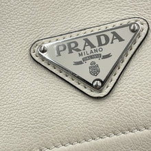 Load image into Gallery viewer, PRADA Shoulder Bag White1BD296 Gray Scarf
