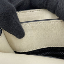 Load image into Gallery viewer, PRADA Shoulder Bag White1BD296 Gray Scarf
