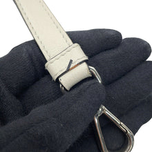 Load image into Gallery viewer, PRADA Shoulder Bag White1BD296 Gray Scarf

