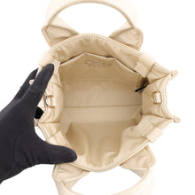 Load image into Gallery viewer, Chloe Woody 2WAY Tote Bag Dusty IvoryCHC23WS397L4122M Nylon Size Small
