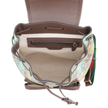 Load image into Gallery viewer, GUCCI Tiger Backpack Brown/Multicolor674147 GG Supreme Leather
