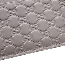 将图像加载到图库查看器中，GUCCI Card Case Gray476010 Guccissima
