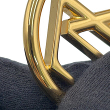 将图像加载到图库查看器中，LOUIS VUITTON Hoop Louise Earrings GoldM64288 Metal
