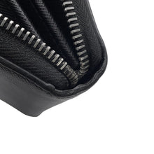 将图像加载到图库查看器中，PRADA Embossed Logo Zip Around Long Wallet Black2ML317 Saffiano Leather
