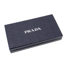 Load image into Gallery viewer, PRADA Triangle Logo Zip Around Long Wallet Black1ML506 Saffiano Leather
