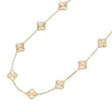 Load image into Gallery viewer, Van Cleef &amp; Arpels Vintage Alhambra Necklace 10 MotifsVCARP3JJ00 18K Yellow Gold
