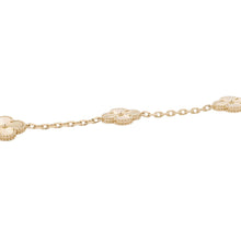Load image into Gallery viewer, Van Cleef &amp; Arpels Vintage Alhambra Necklace 10 MotifsVCARP3JJ00 18K Yellow Gold
