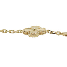 Load image into Gallery viewer, Van Cleef &amp; Arpels Vintage Alhambra Necklace 10 MotifsVCARP3JJ00 18K Yellow Gold
