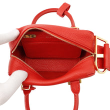 Load image into Gallery viewer, Delvaux Cool Box 2WAY Bag RedAA0669AQY Leather Size Nano
