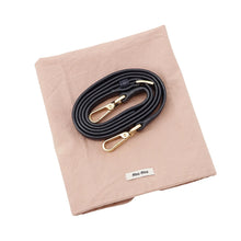 Load image into Gallery viewer, MIUMIU Matelassé Cherry 2WAY Bag Indigo/White/Pink Denim Leather

