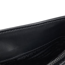Load image into Gallery viewer, PRADA Triangular Plate Shoulder Bag Gray/Black2VD059_9Z2_F03HH_V_OOO Saffiano LeatherLeather
