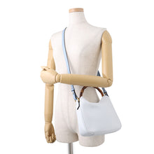 将图像加载到图库查看器中，GUCCI Diana 2-Way Shoulder Bag Light Blue746251 UAAAY 4949 Leather Bamboo Size Small
