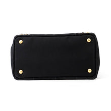 Load image into Gallery viewer, PRADA Canapa Bijoux Tote Bag BlackB24390 Canvas
