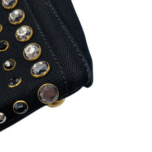 Load image into Gallery viewer, PRADA Canapa Bijoux Tote Bag BlackB24390 Canvas
