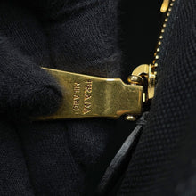 Load image into Gallery viewer, PRADA Canapa Bijoux Tote Bag BlackB24390 Canvas
