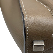 Load image into Gallery viewer, CELINE Luggage Shopper Tote Bag Greige167793DRU Calf Leather Size micro
