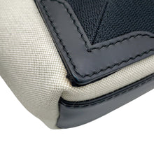 Load image into Gallery viewer, BALENCIAGA NavyCabas White/Black3903462HH3N9260 Canvas Leather Size XS
