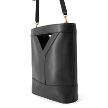 Load image into Gallery viewer, SAINT LAURENT PARIS Y Bucket Cross Bag Black808224AAEB31000 Calf Leather Size Small
