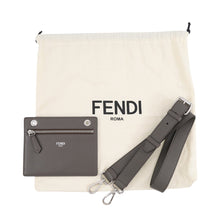 Load image into Gallery viewer, FENDI Peekaboo I SEE YOU Shoulder Bag Gray7VA530 Leather Size Small
