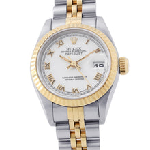 Load image into Gallery viewer, ROLEX Datejust W26mm Stainless Steel K18YG White Dial69173
