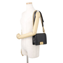 将图像加载到图库查看器中，CHANEL Boy Chanel ChainShoulder Bag BlackAS3018 Calf Leather
