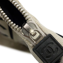 Load image into Gallery viewer, CHANEL Sports Shoulder Bag Ivory/Black Canvas
