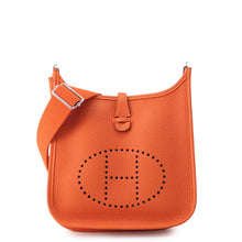 Load image into Gallery viewer, HERMES Evelyne 3 Tangerine Taurillon Clemence Size 23
