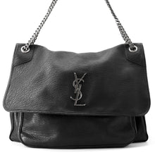 Load image into Gallery viewer, SAINT LAURENT PARIS Niki Shoulder Bag Black755857AACIA1000 Lambskin Size Large
