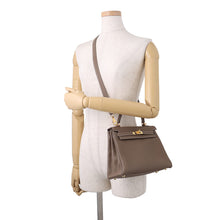 Load image into Gallery viewer, HERMES Kelly Retourne Etoupe Togo Leather Size 25
